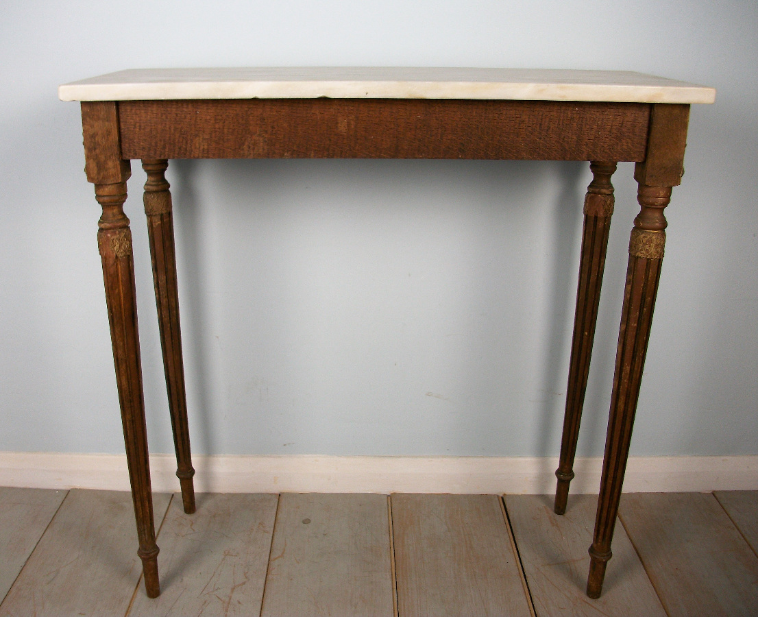 Small French 19th Century Console Table